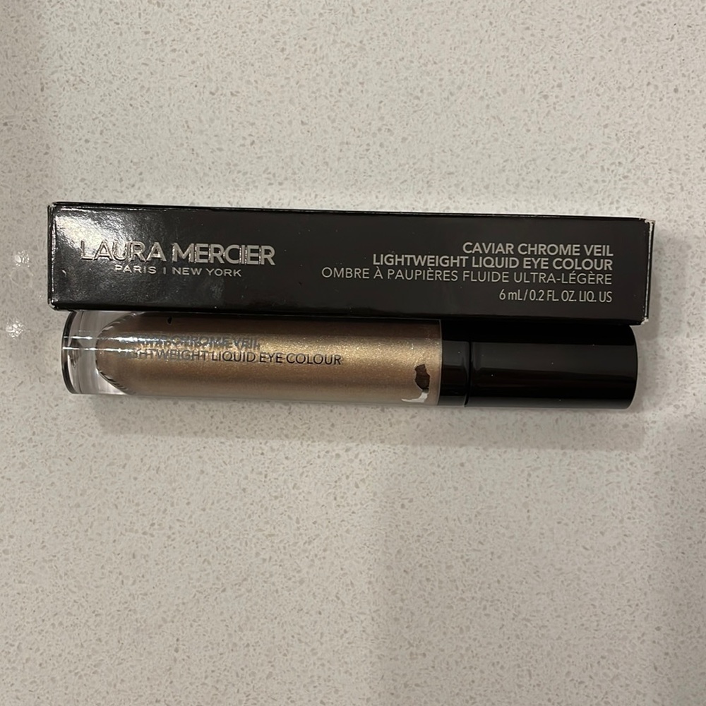 NIB Laura Mercier Caviar Chrome Veil - Moonlight Shimmer